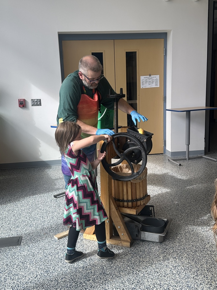 cider in the STEAM Hub!