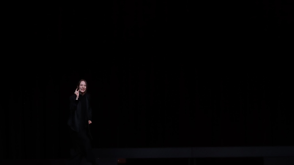 Students in fall drama