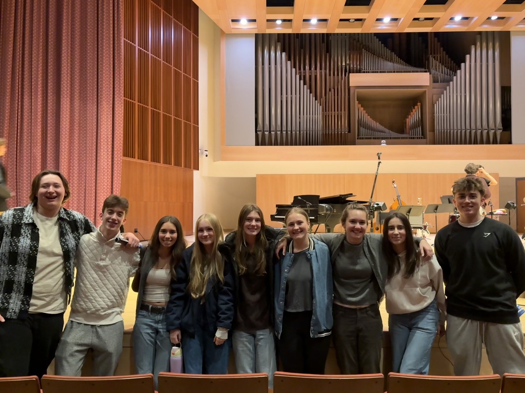 HS Jazz students at Ithaca College