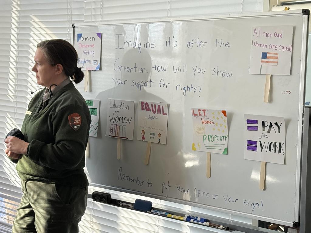 7th grade field trip to Women's History Museum