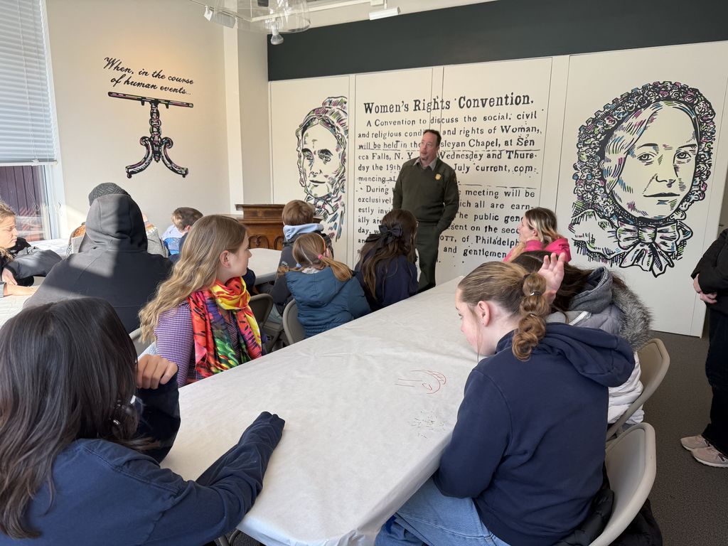 7th grade field trip to Women's History Museum