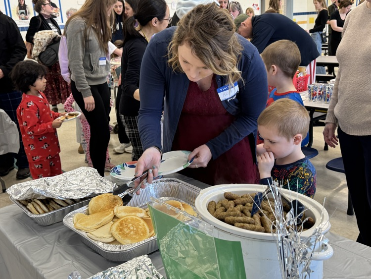 pancakes and sausage 