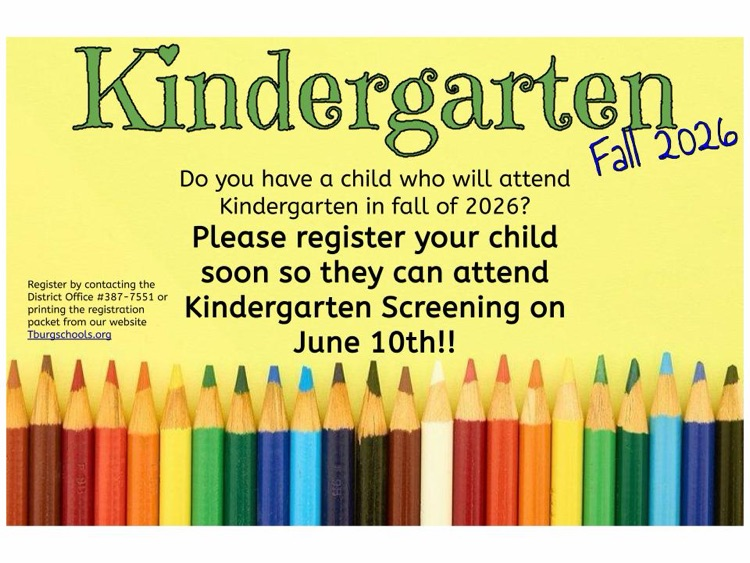 Kindergarten Registration is Open