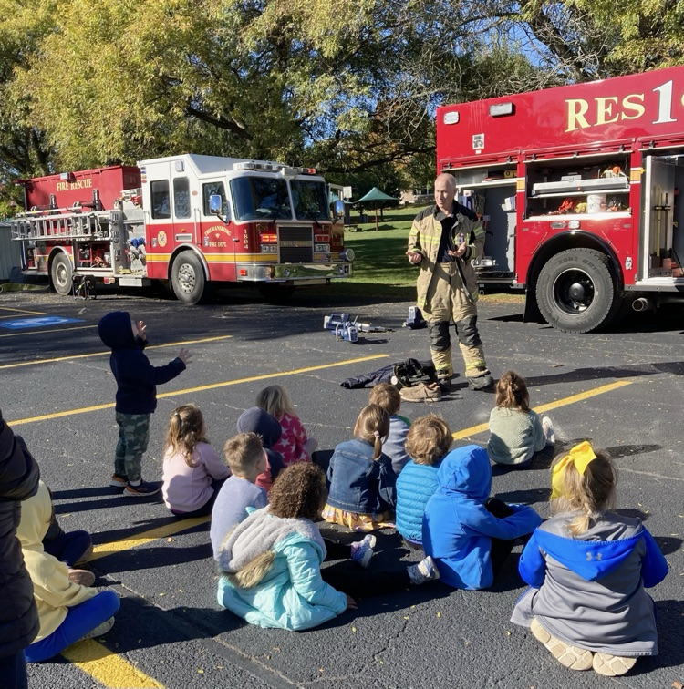 outside listening students
