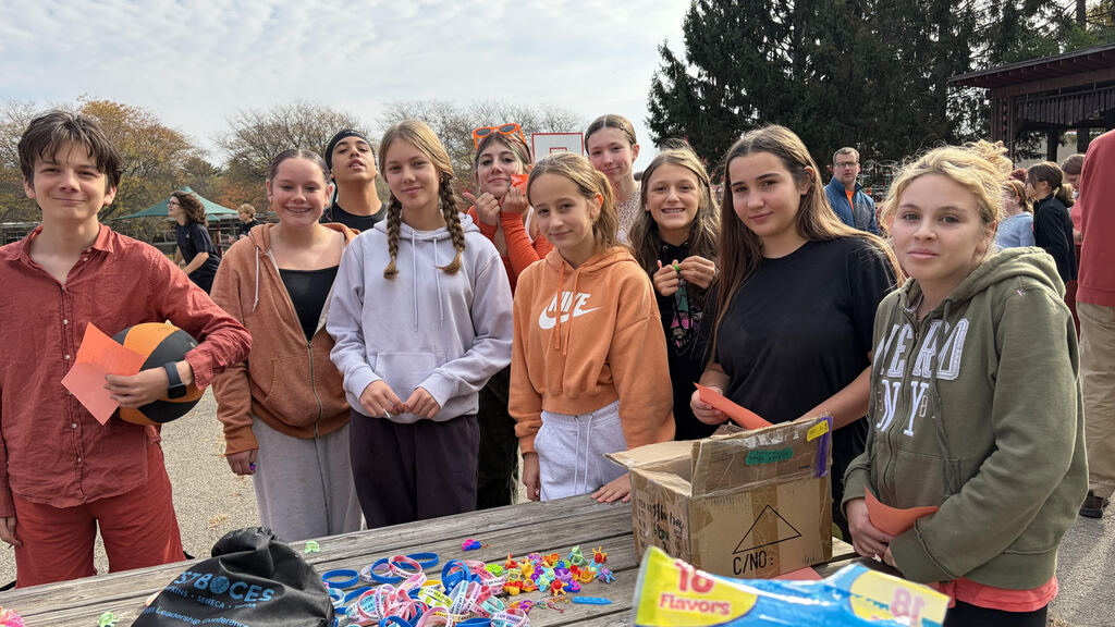 Scavenger Hunt Prize Table