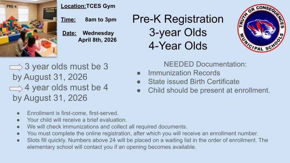 Pre-K Registration