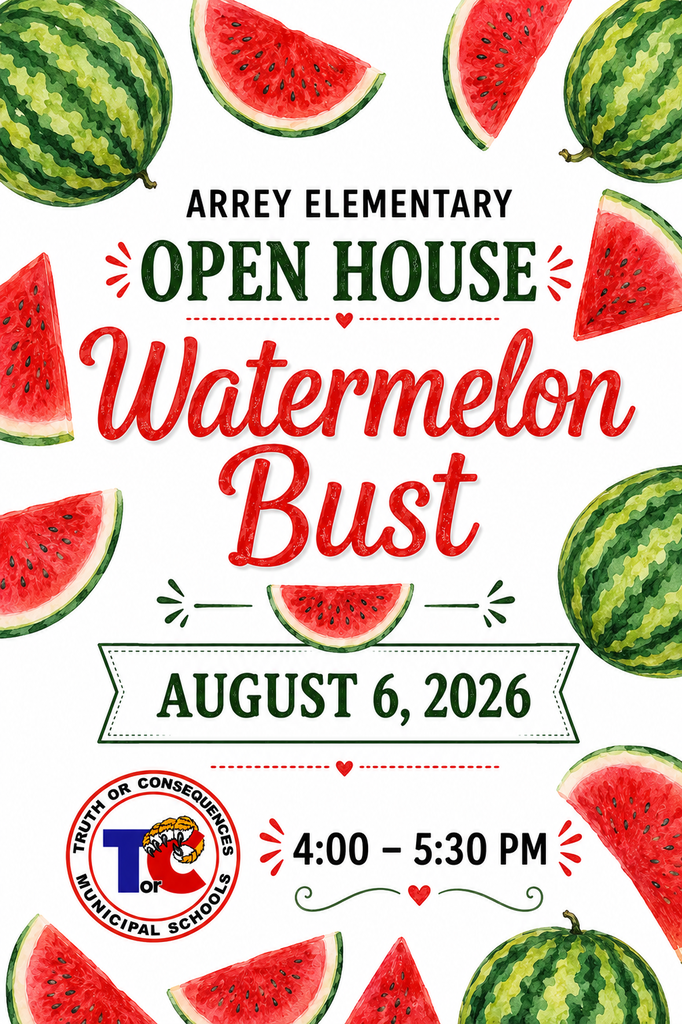 AES Open House & Watermelon Bust, 8.6.26 4-530pm