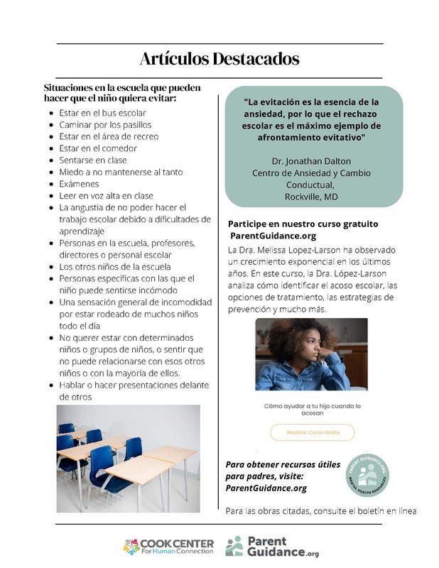 Bully Prevention Pg 2 Spanish