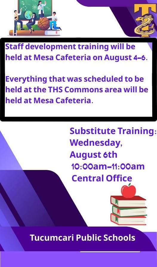Staff Notice