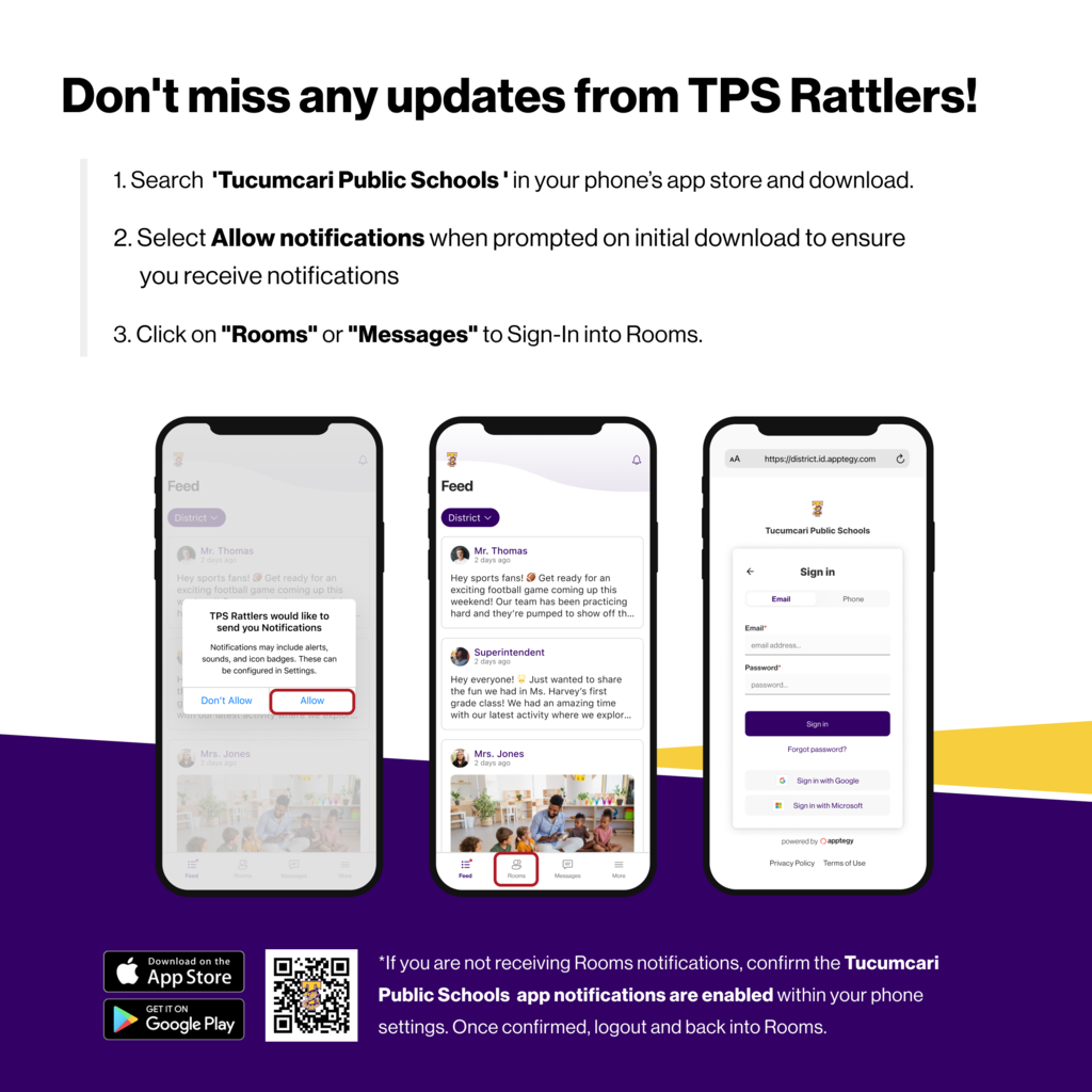 Don;t miss any updates from TPS Rattlers!