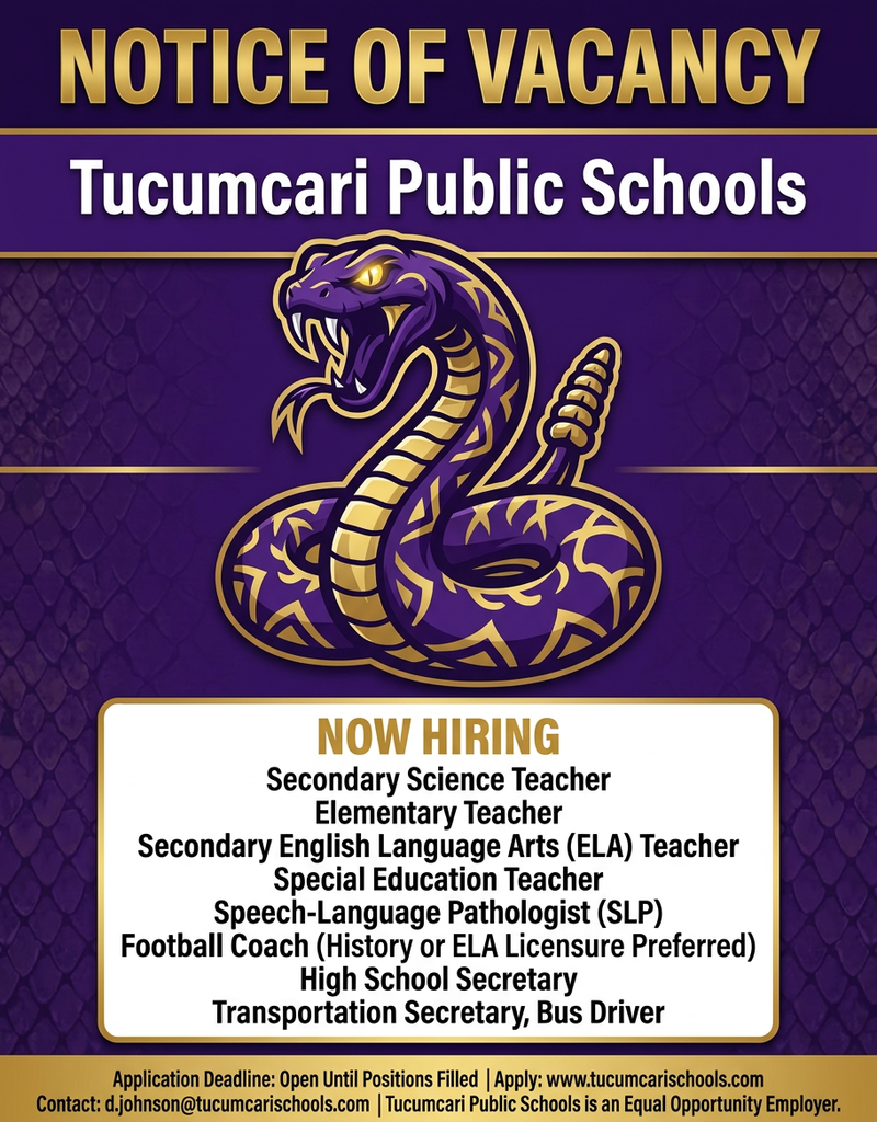 Notice of Vacancy