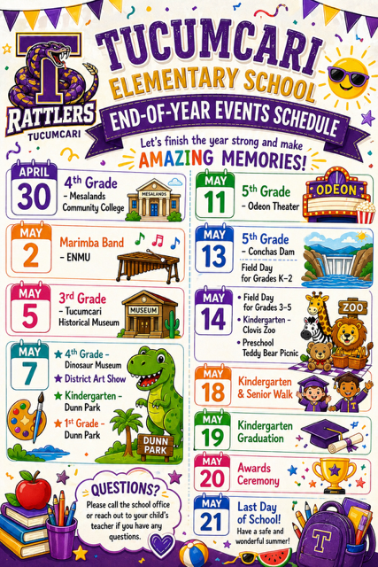 TES End Of Year Activities
