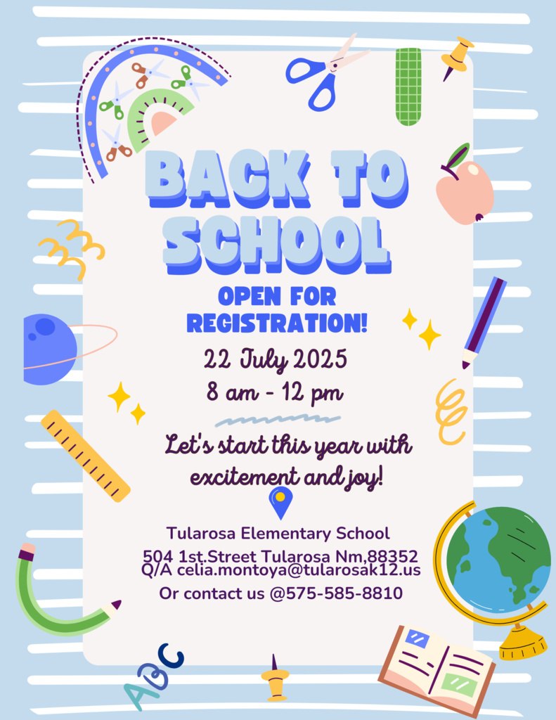 Blue Yellow And White Playful Back To School Flyer