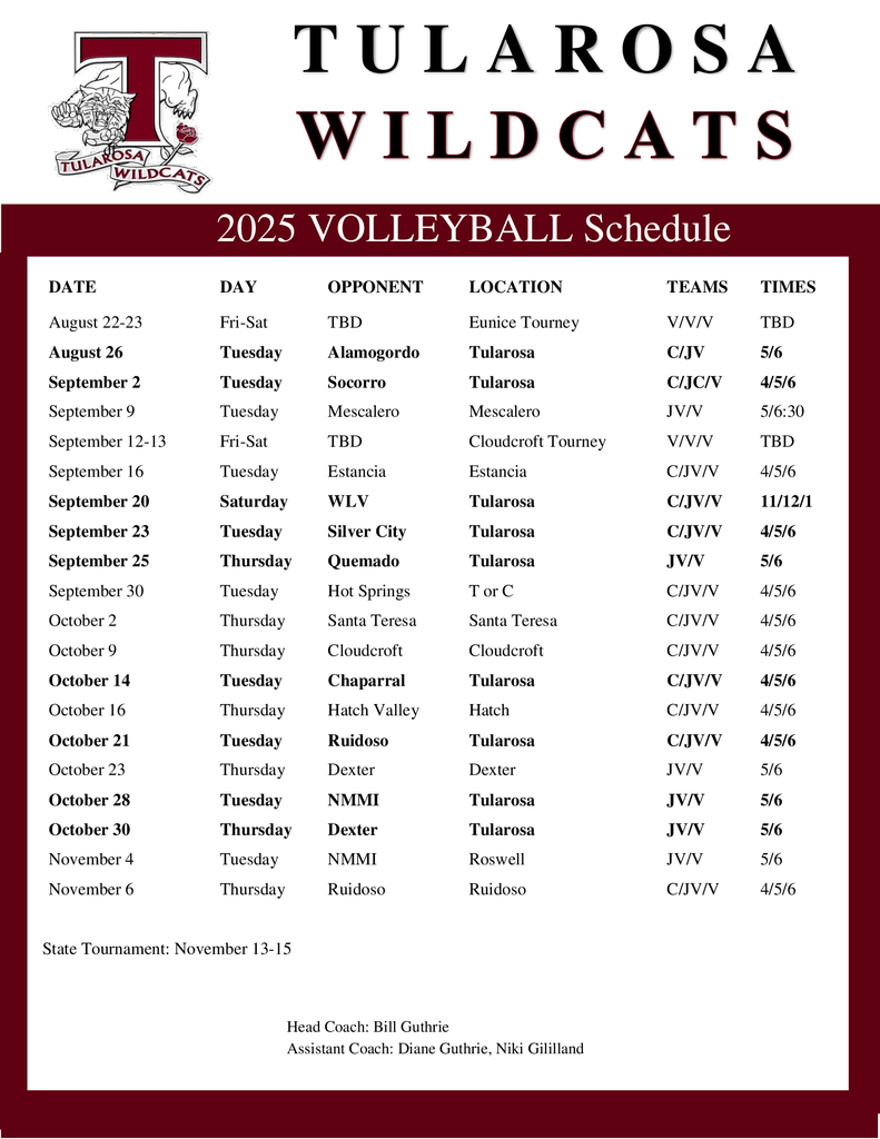 THS Volleyball