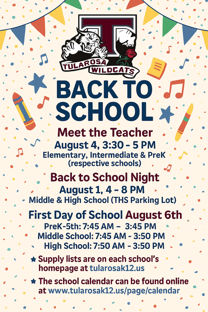Back to School Flyer