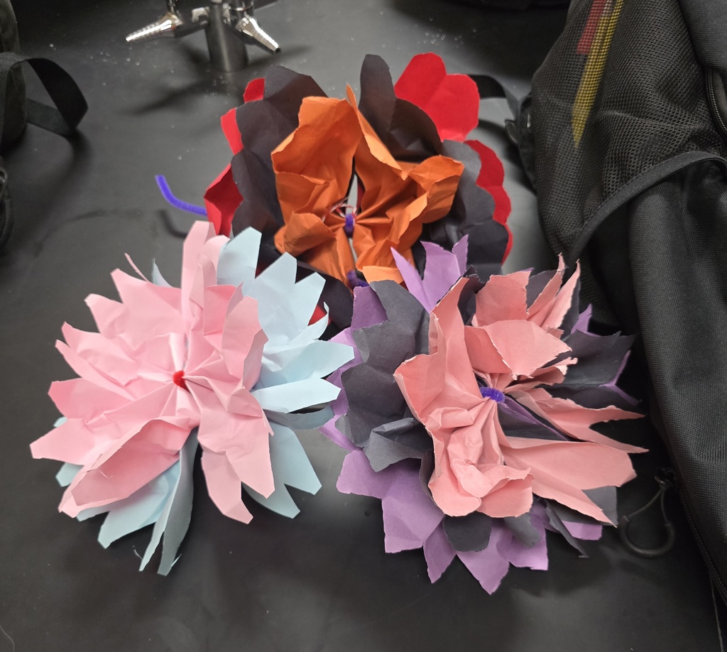 Paper flowers