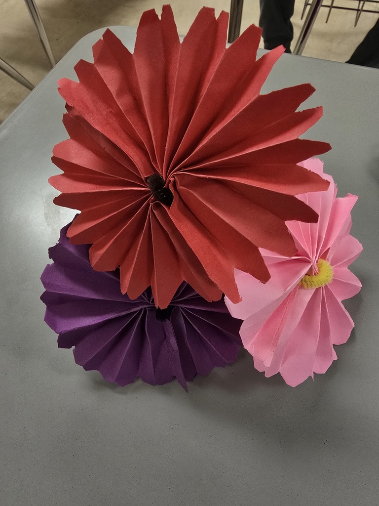 Paper flowers