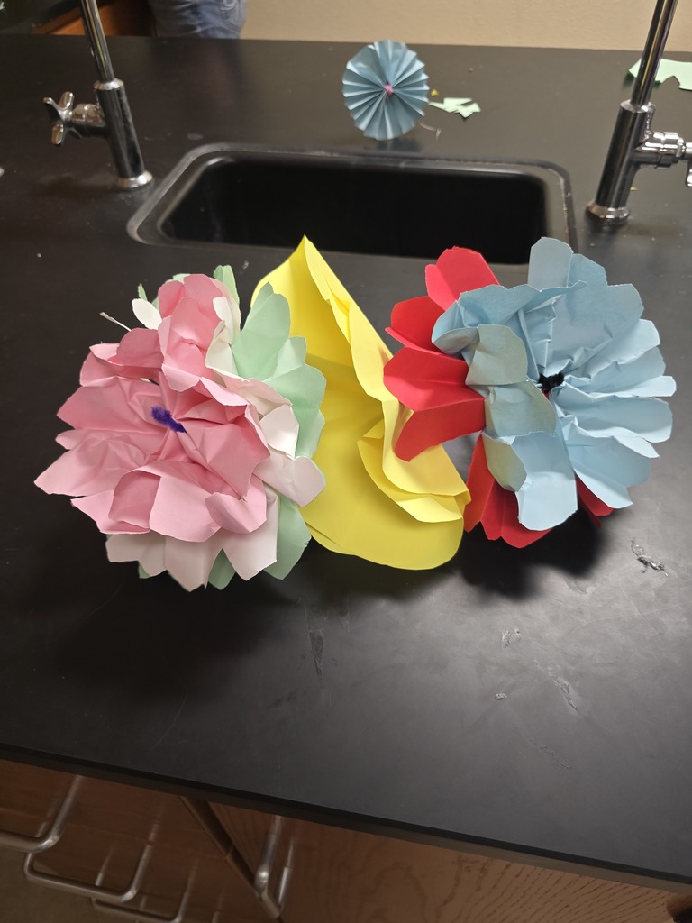 Paper flowers