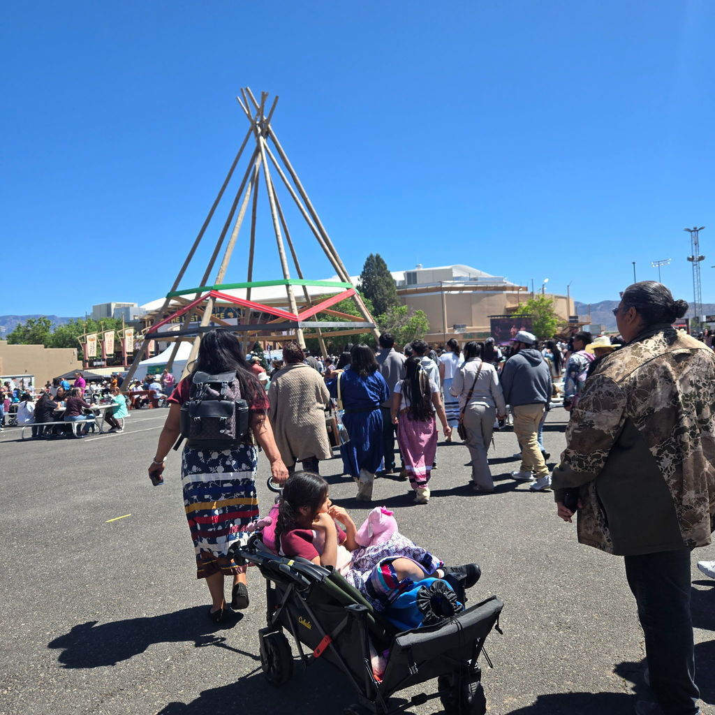 “Last Dance” of the Gathering of Nations Powwow