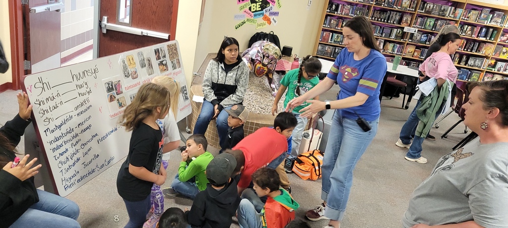 Native Youth teaching the Language and Culture 
