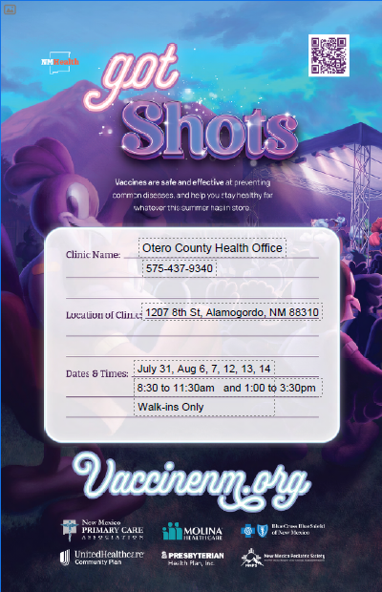 Free Vaccine Clinic Cosmic