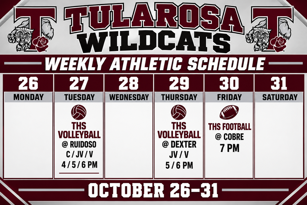 weekly schedule 