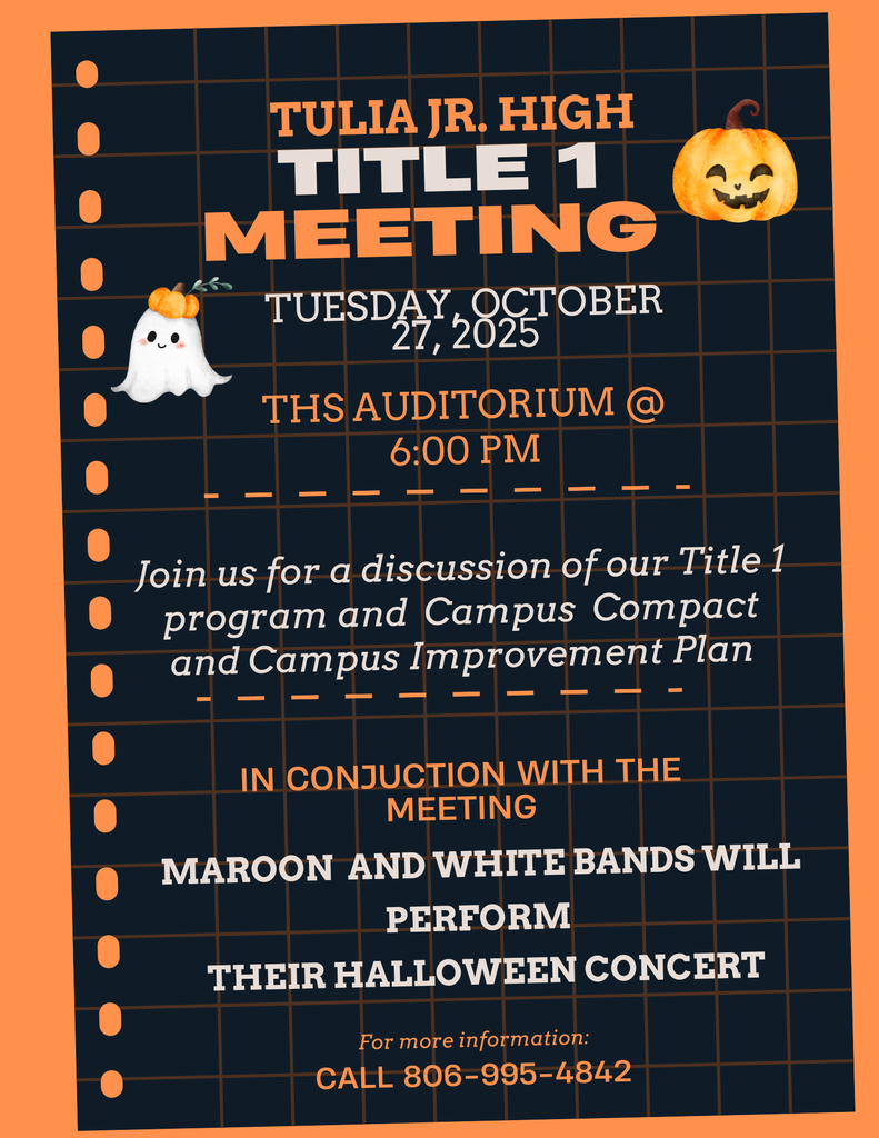 Title 1 Meeting and Band Concert