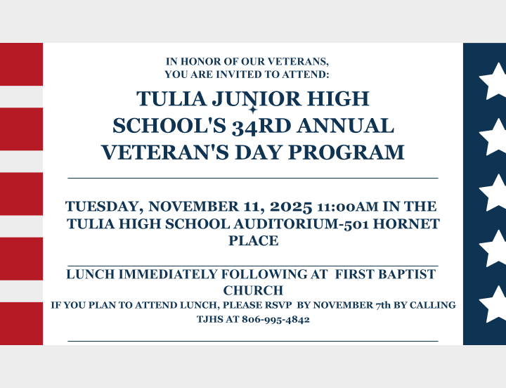 Veterans' Day Program