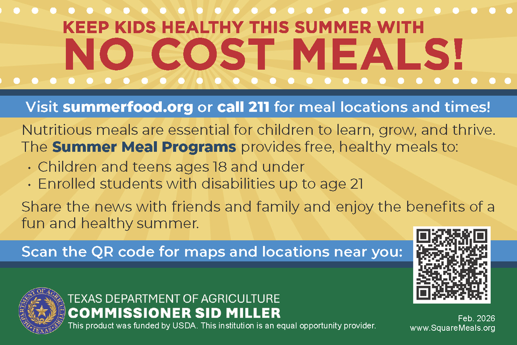 summers meals english