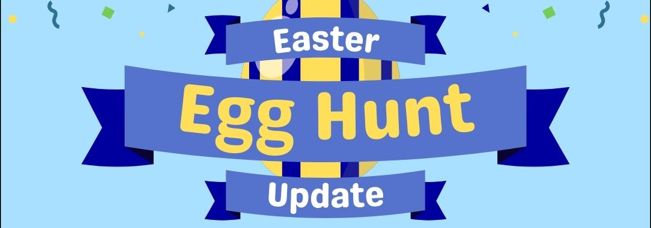 egg hunt banner