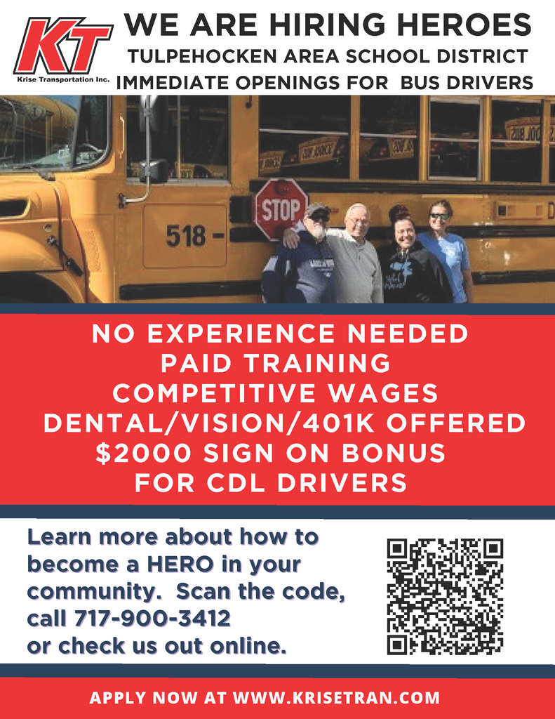 Krise Transportation Hiring Bus Drivers