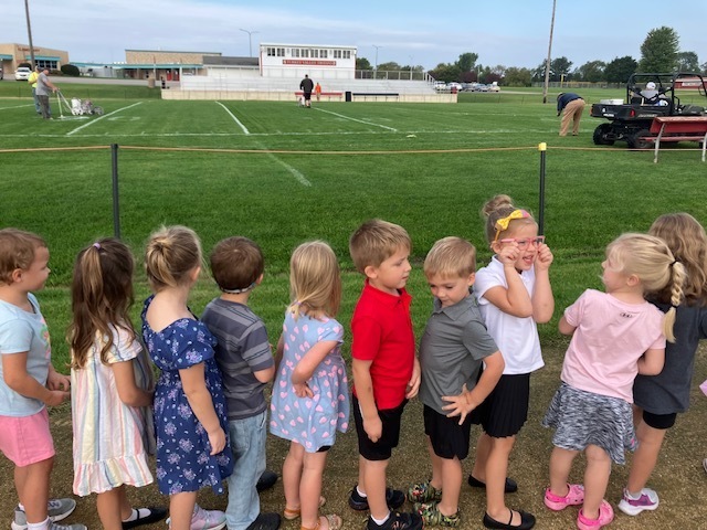 PK check out football field