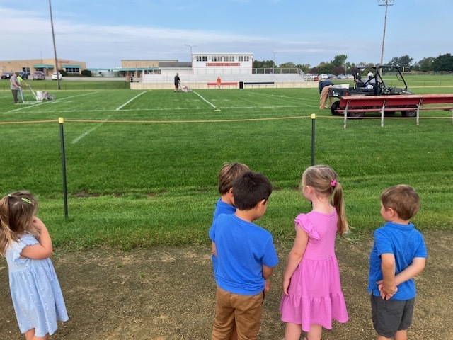 PK check out football field