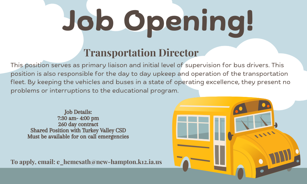 Transportation opening (1)