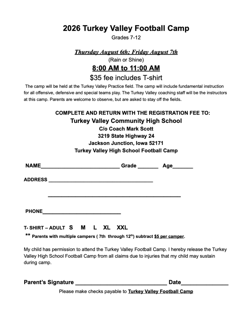 Camp Form