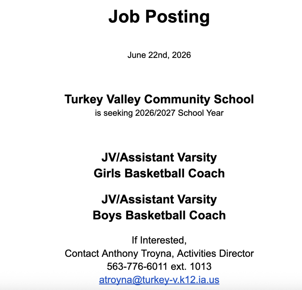 Job Posting