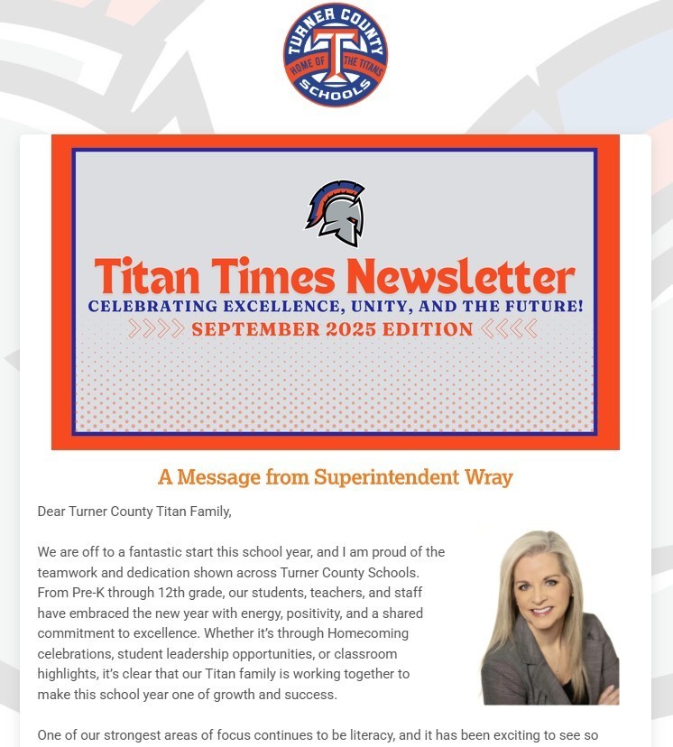 September Titan Times Newsletter