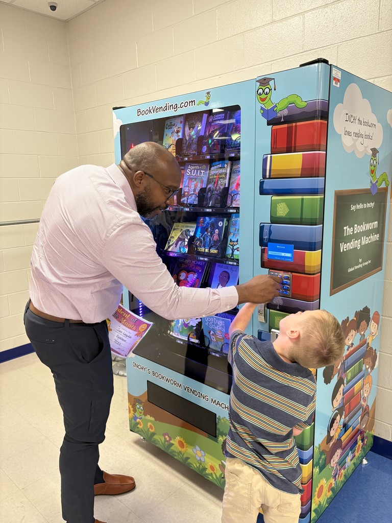 principal, vending machine, student