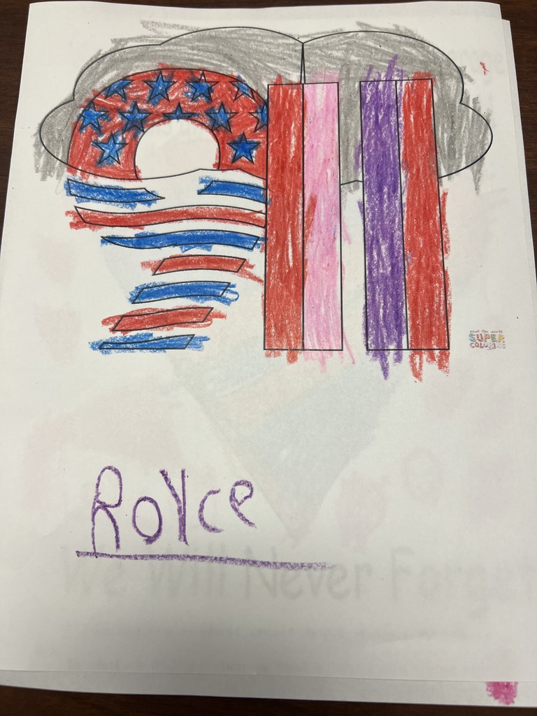 red, purple, pink, blue, red colors decorated the picture with smoke on top