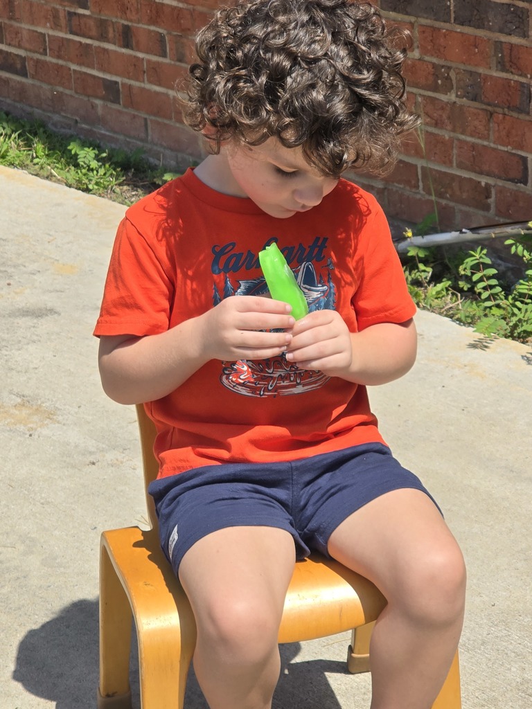 students, building, popsicle , chair