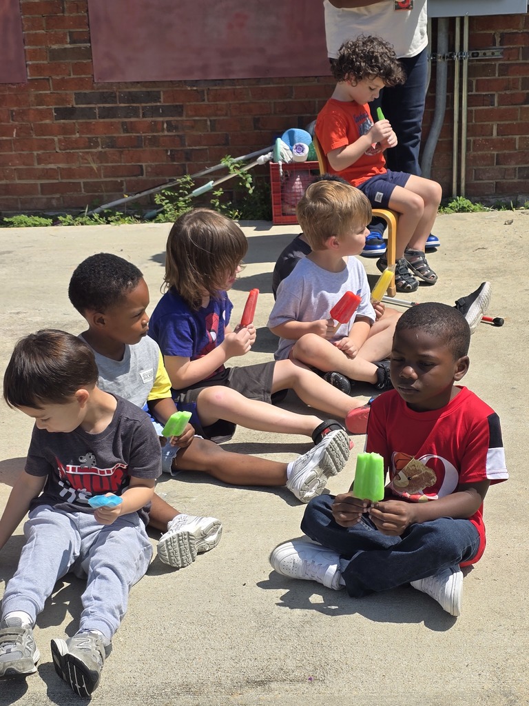 students, building, popsicle , sidewalk