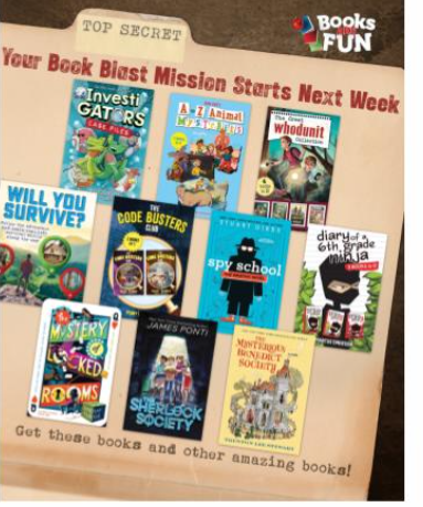 file folder, book titles