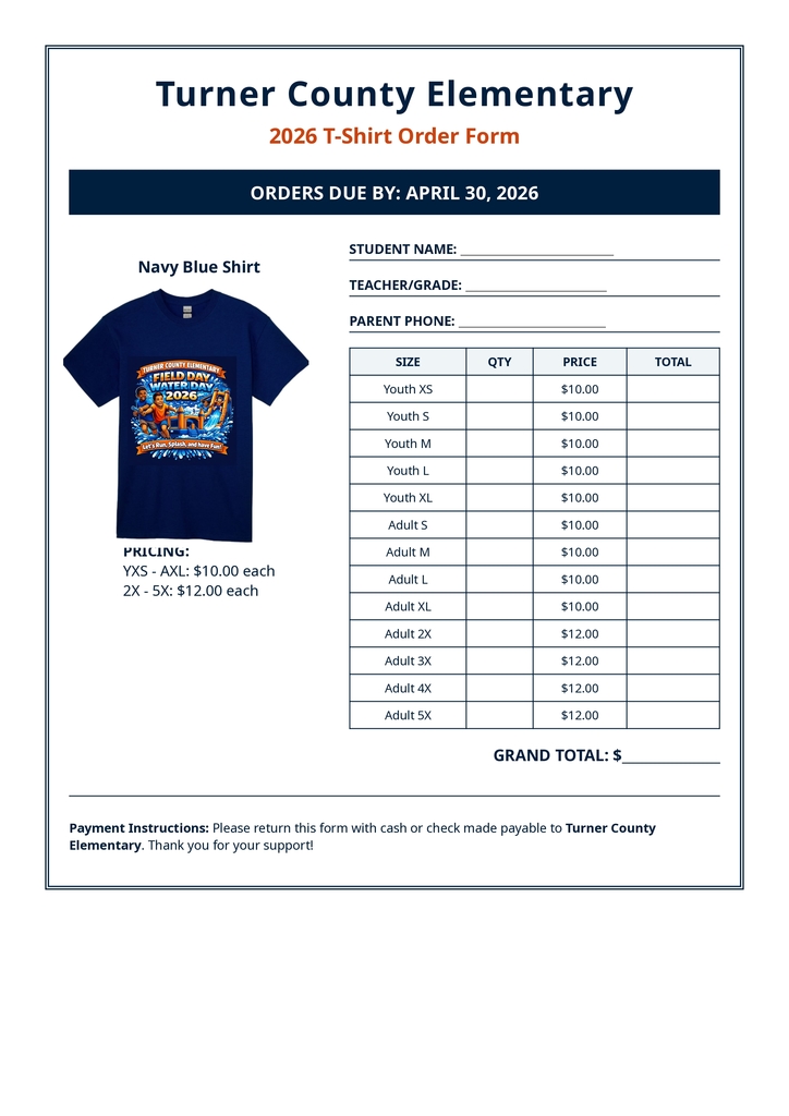 rectangle Navy line and navy shirt with animation of students playing on water slides