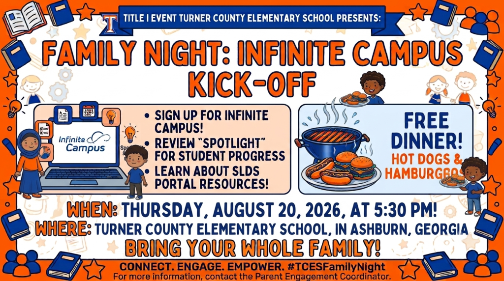 students, families, grill, computer, school supplies