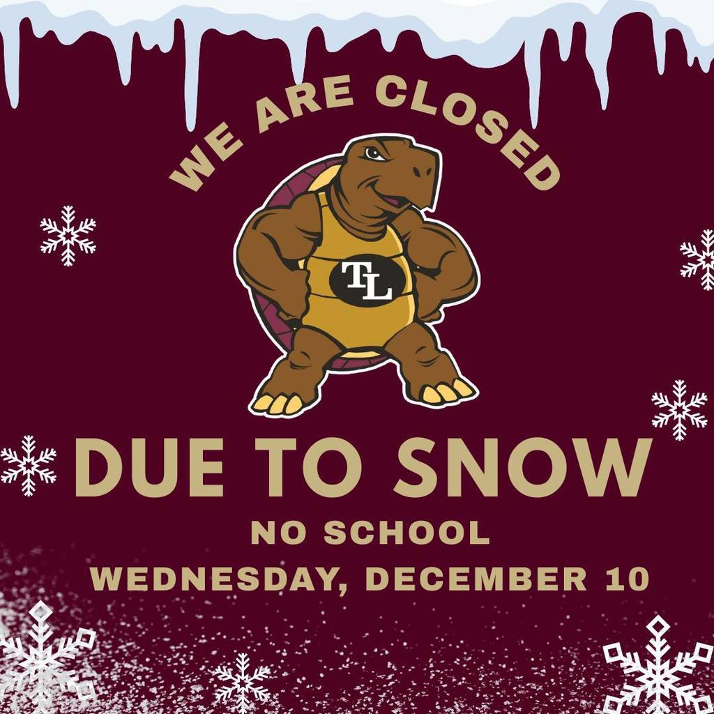 NO SCHOOL on Wednesday, December 10th.