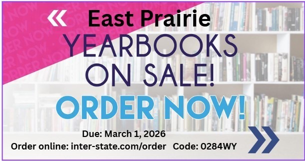East Prairie yearbooks on sale now.