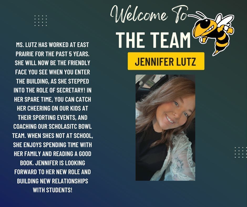 Welcome, Jennifer!