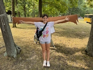 Having fun at the stations!