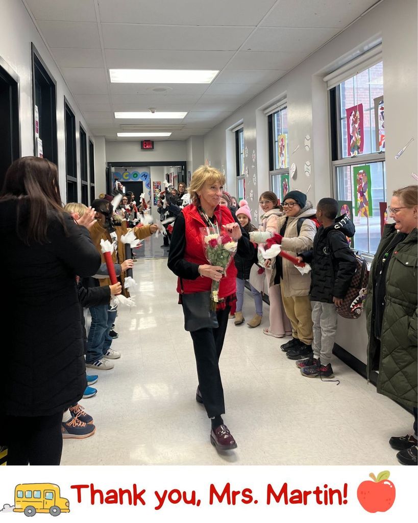 Thank you Mrs Martin