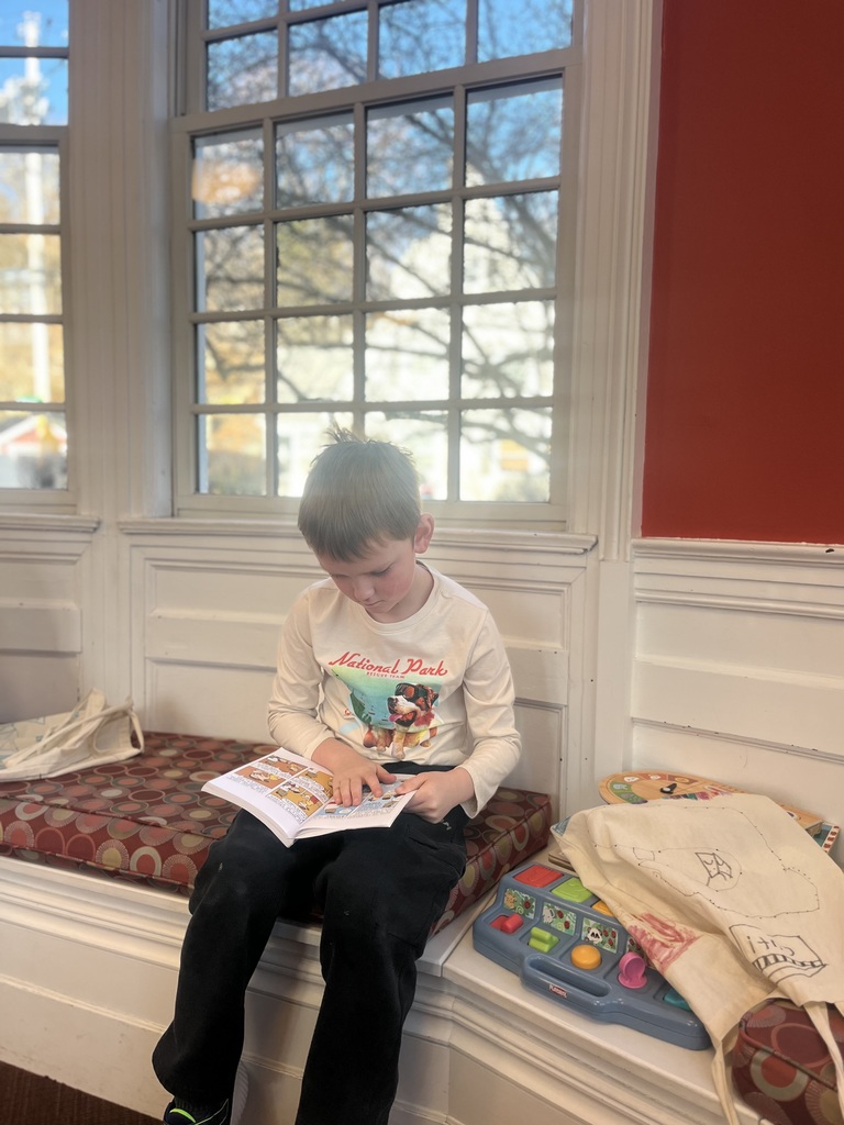 2nd grade library visit